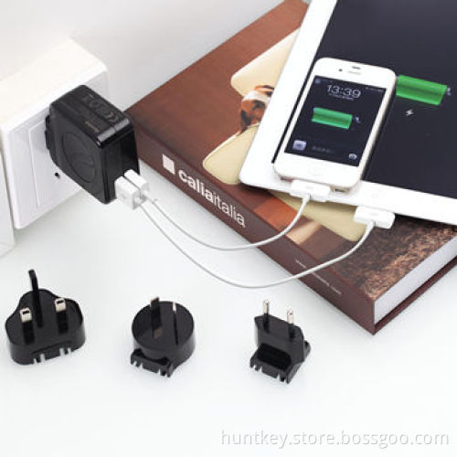 Charger for iPhone/iPad/iPod/Smartphones/MP4/PDA/GPS, Single AC Plug Meet Different Area